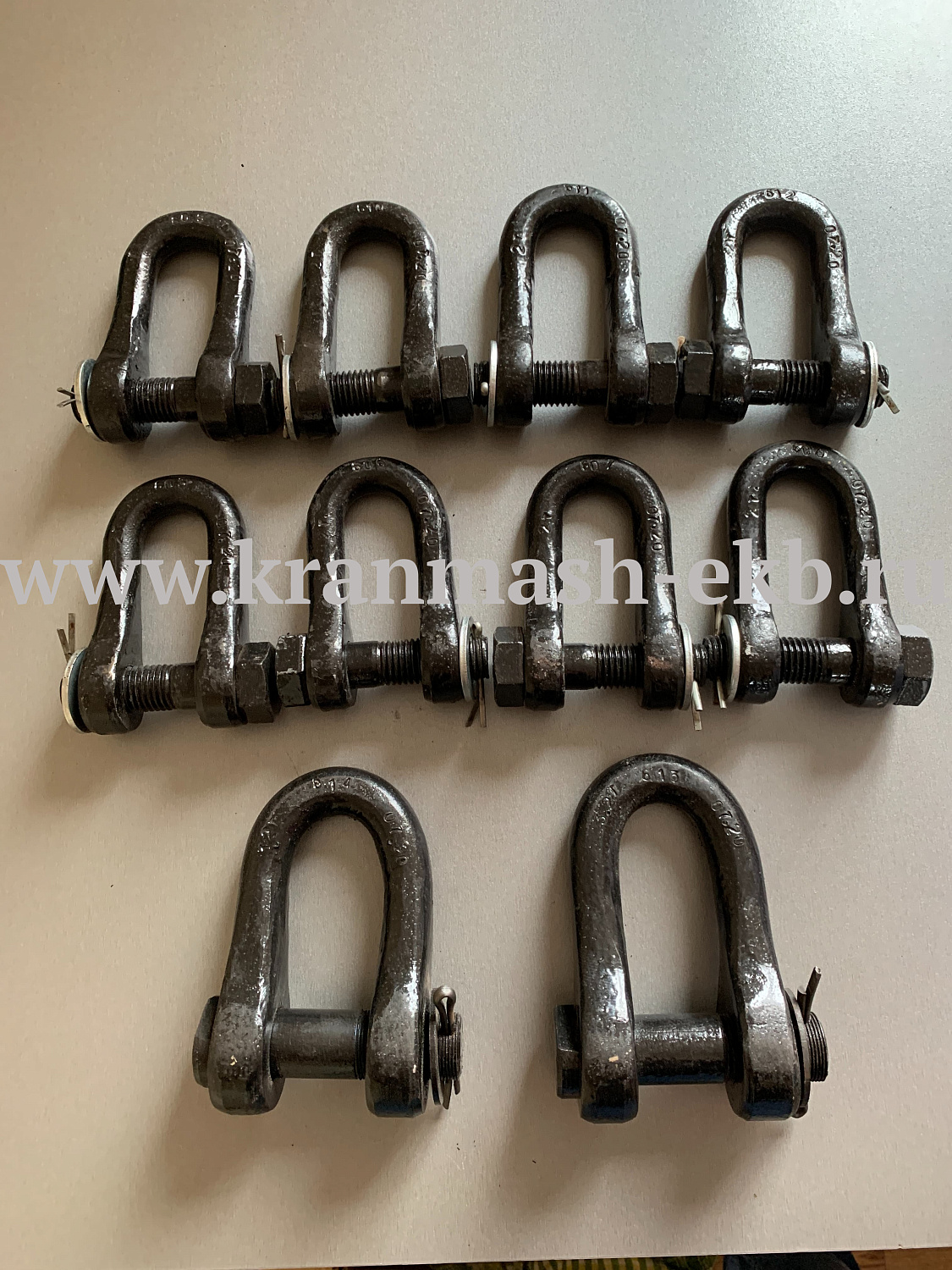 Скобы ОСТ 5.2312-79, Звено РП ГОСТ 25573-82, Шакл тип Р