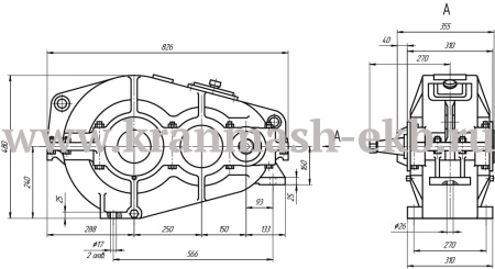 Редуктор ГПШ 400