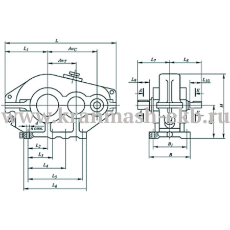 Редуктор ЦДНД 315