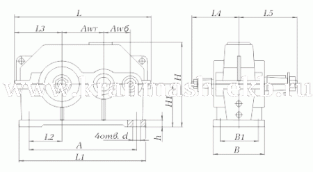 Редуктор 1ЦУ 160