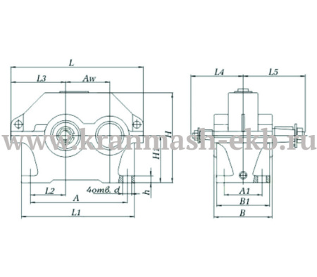 Редуктор 1ЦУ 200