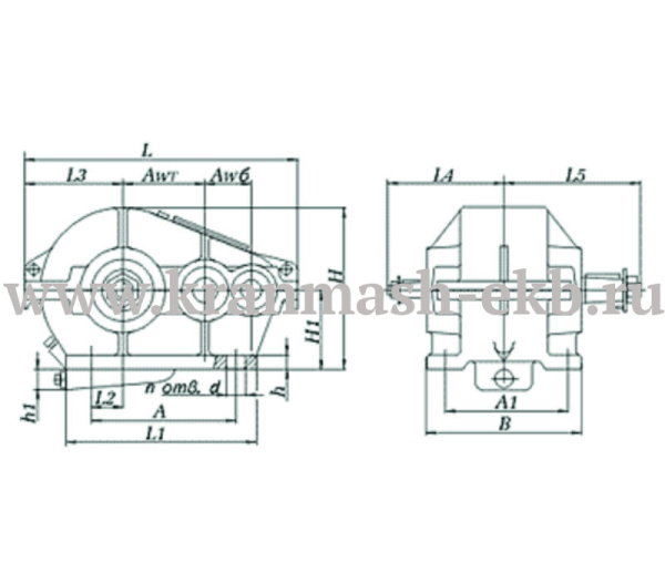 Редуктор Ц2 650 Редуктор Ц2 650