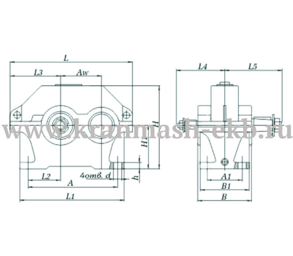Редуктор 1ЦУ 100 Редуктор 1ЦУ 100