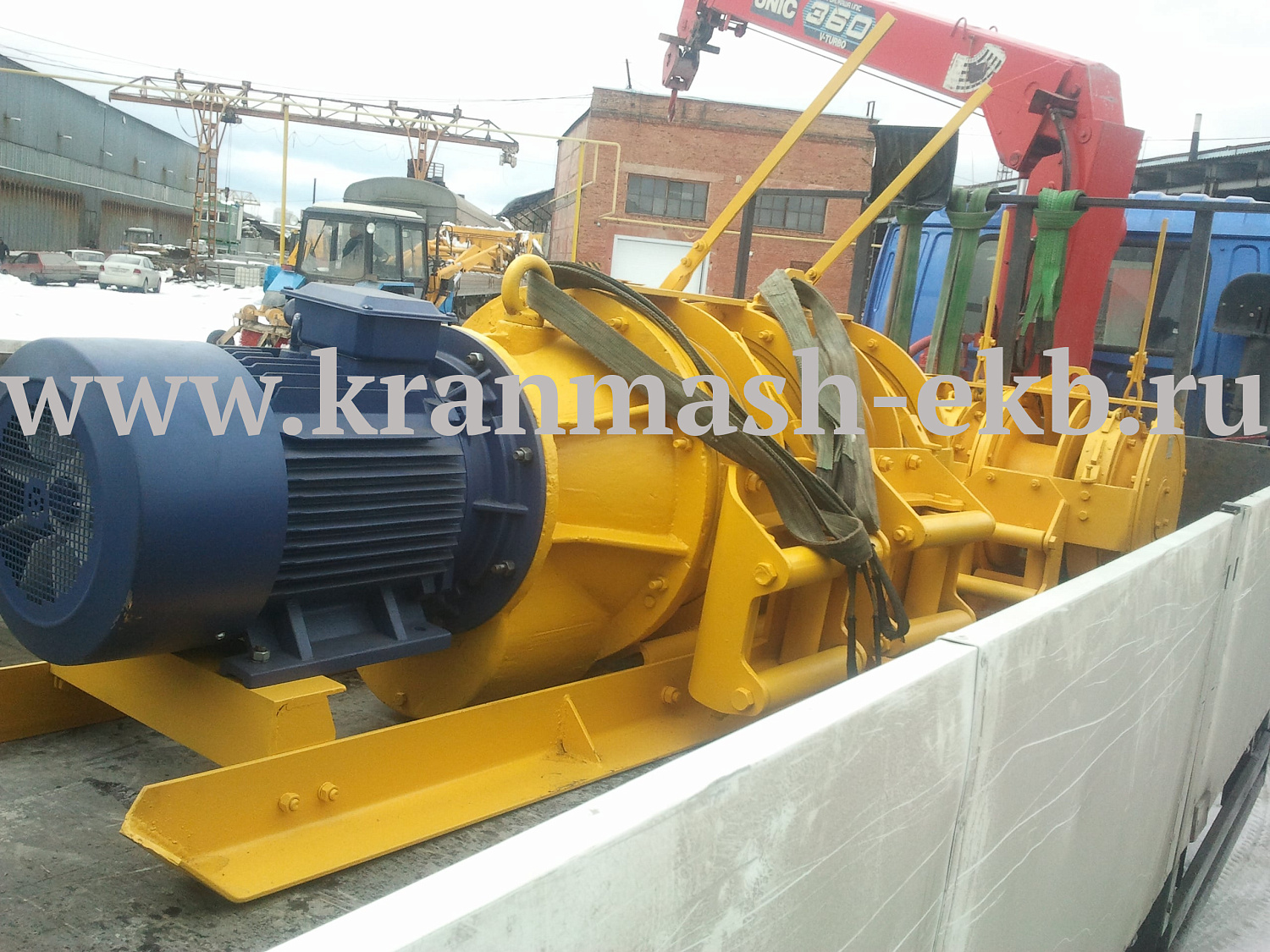 Лебедки скреперные